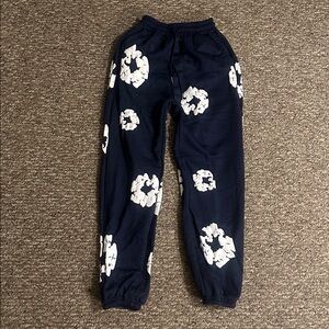 Denim Tears Navy Sweatpants